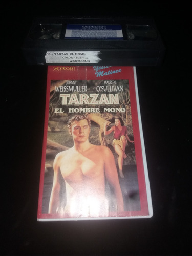 Película Tarzán El Hombre Mono Vhs