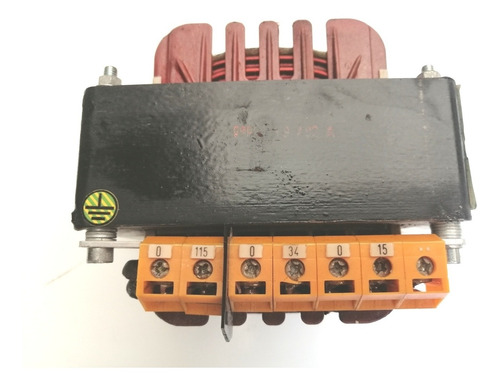 Transformador, 110v Ac A 34 Y 15 V Ac 60 Amperes, Fuente Pod (Usado)