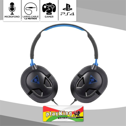 Imagen 2 de 6 de Auricular Gamer Turtle Beach 50p Earforce Ps4 Xbox Pc Switch