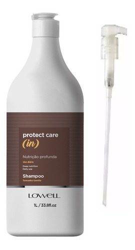 Lowell Protect Care Shampoo Power Nutri Nutrição Profunda 1l