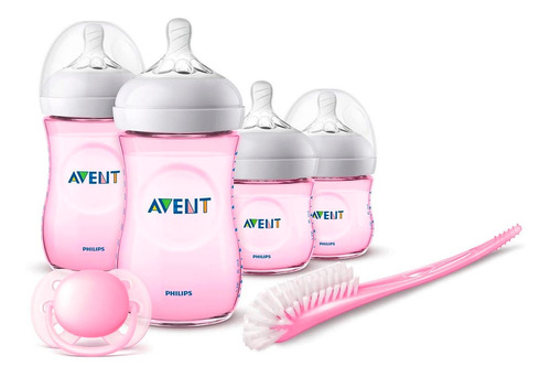 Gift Set Natural 2.0 Nbss Pink Avent Scd301/03