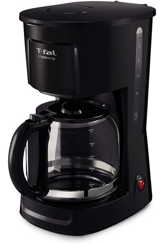 Cafetera T-fal CM1408MX semi automática negra de goteo 120V