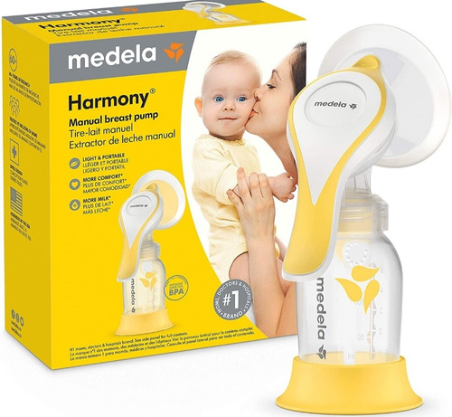 Extractor De Leche Manual Medela Harmony, De Una Sola Mano