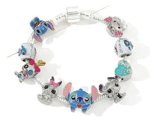 Pulsera Dije Stitch Lilo Marvel Spiderman Ironman Potter