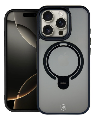 Capa Case Dual Ring Pro Com Magsafe Para iPhone 16 Pro