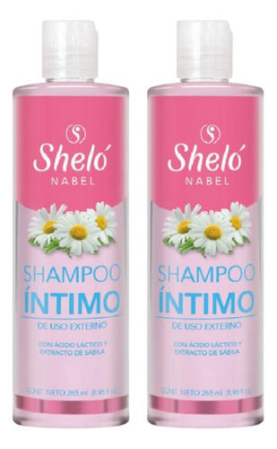 2 Pack Shampoo Íntimo Shelo