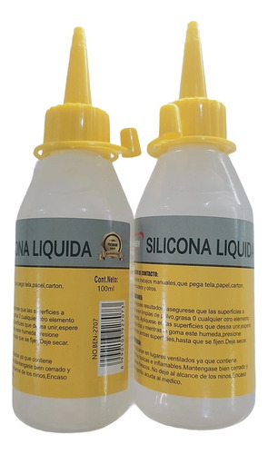 Silicón Liquido De 100ml Por 2 Unidades