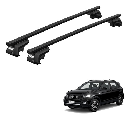 Rack Bagageiro Teto Vw T Cross Suv 2019 Em Diante Evo Thule