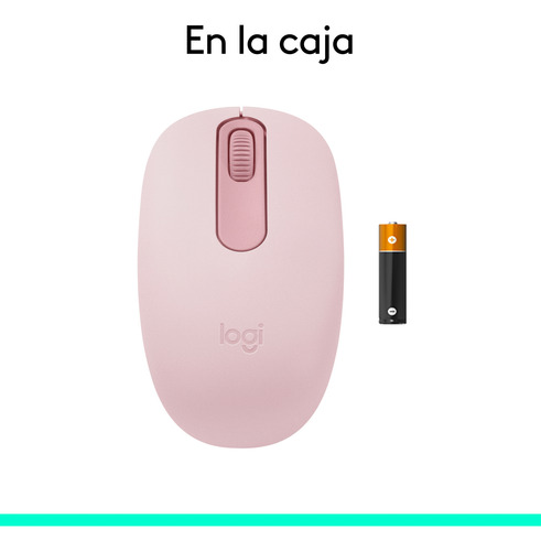 Mouse Inalámbrico Bluetooth Logitech M196 Rosa
