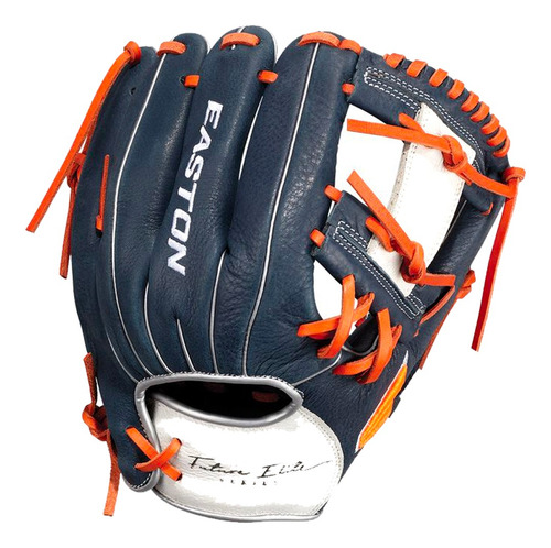 Guante Beisbol Easton Future Elite Mrino Nnja 11 In Infantil Color Marino/Naranja