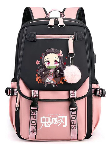 Demon Slayer: Mochila Demon Slayer Para Chicas Lindas