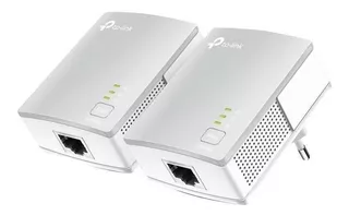 Adaptador powerline TP-Link TL-PA4010 KIT branco e cinza 110V/220V 2 unidades