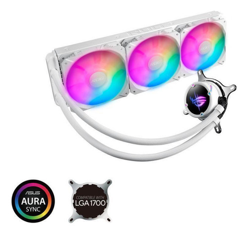 Water Cooler Asus Rog Strix Lc Ii 360 Argb Blanco