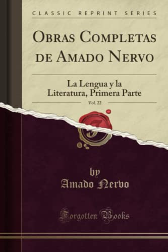 Obras Completas De Amado Nervo, Vol. 22