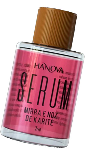 Sérum Finalizador Capilar Mirra E Noz De Karité Hanova 7ml