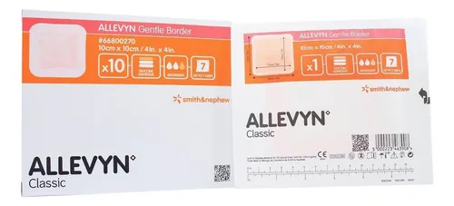 Smith Y Sobrino Allevyn Gentle Border Border Finez 4 Caja De