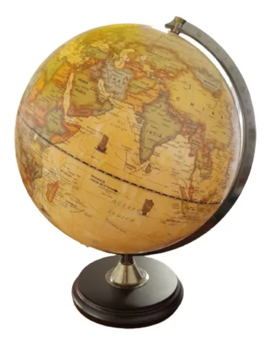 comprar Globo Terraqueo 30 Cm Sepia Meridiano Metal Ideal Regalo