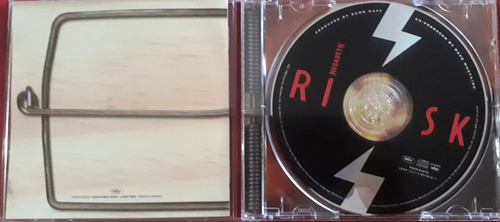 Cd Megadeth - Risk 1er Ed. Japonesa Heavy Thrash Metal (Usado)
