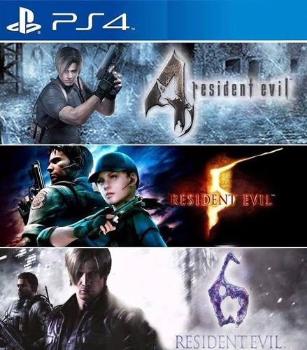 Resident Evil Triple Pack Juego Ps4 Español