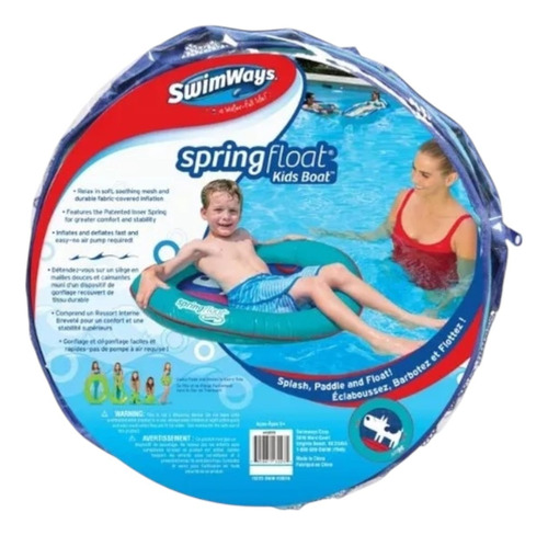 Flotador Para Alberca Swimways Spring Float Infantil