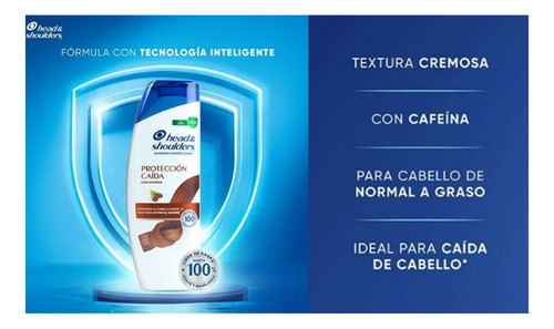 Shampoohead & Shoulders Proteccion Caida 180 Ml