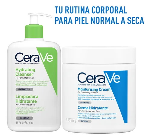 comprar Kit corporal 2 piezas para el cuidado de la piel todo tipo de piel 1015 ml CeraVe