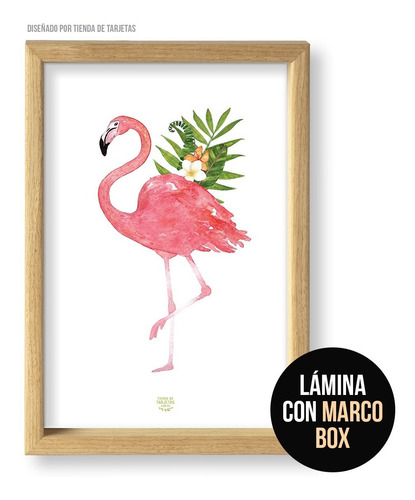 Imagen 5 de 10 de Set De 3 Cuadros (3 A4) Diseños Tropicales A Elección