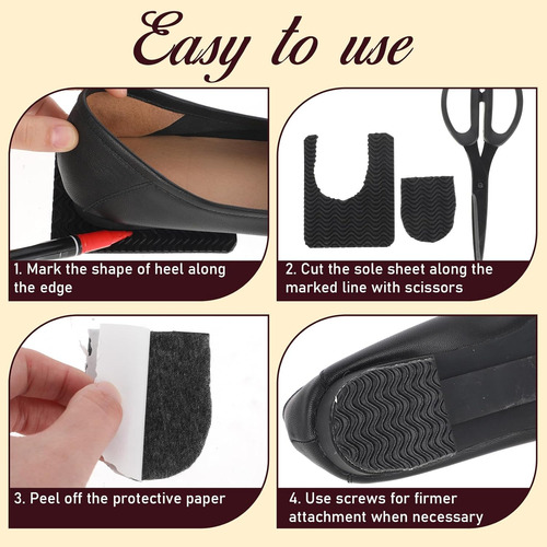 Almohadillas De Talón Para Zapatos, 6 Unidades, Protectores