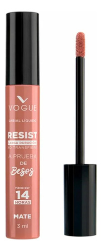 Labial Vogue Liquido Resist Sofisticada X3ml