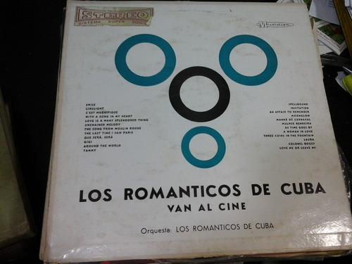 Vinilo 4957 - Los Romanticos De Cuba Van Al Cine - Musidisc