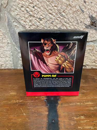 Thundercats Super 7 Ultimates Pumm Ra Felinos Cósmicos (Usado)