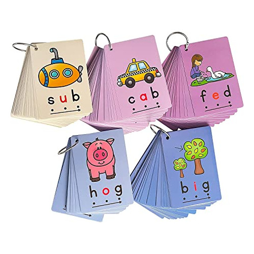 Lilias Cvc Flashcards, Cvc Word Builders, Toddler Learning T