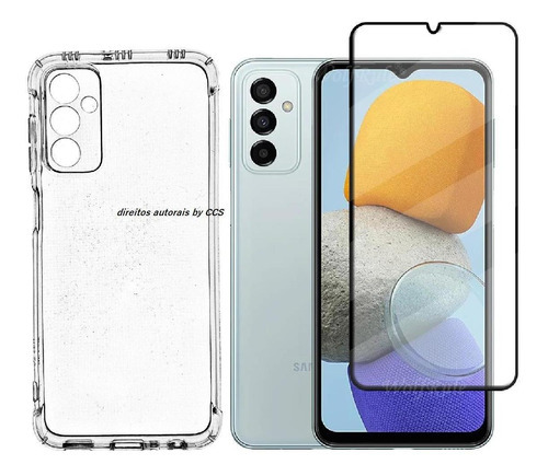 Capa Capinha + Pelicula De Vidro 3d Para Samsung Galaxy M23 Cor Outro Nome Do Desenho Capa Capinha + Pelicula De Vidro 3d Para Samsung Galaxy M23