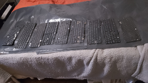 Lote Teclados P/laptop C/detalles Esteticos-precio X C/uno