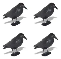 Comprar 4 Ahuyenta Palomas Raven Cuervo Para Aves Original Sipi Shop