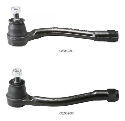 Imagen 1 de 2 de Terminales De Direccion Dodge Attitude 1.6l 2011 2 Pz.