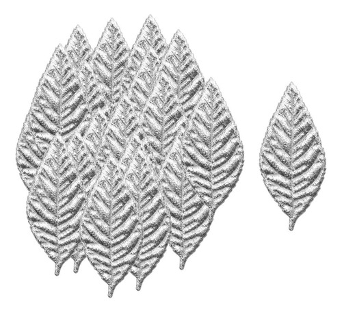 2x 100 Piezas Hojas Artificial De Imitación Decoraciones
