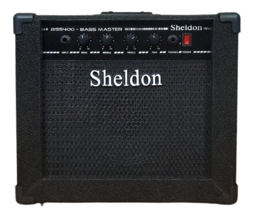 Amplificador Para Contrabaixo Bss 400 Sheldon 30w  Cor Preto 110V/220V