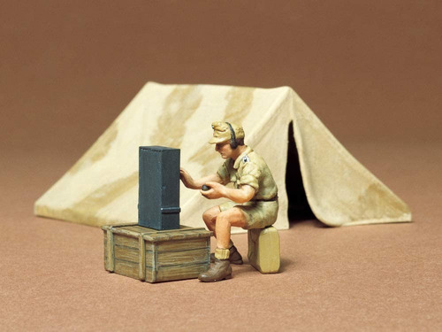 Tamiya Militar Miniaturas - Tienda De Campaña - Escala 1:35