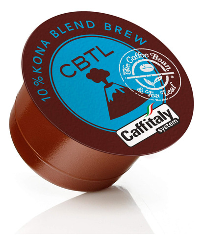 Cápsulas De Café Kona Blend Brew Para Caffitaly 16 Unidades