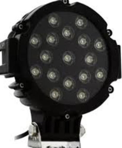 Faros Led 51w Rústicos Rojo Y Negro