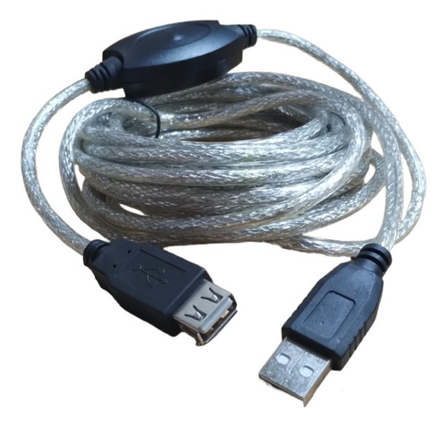 Cable Extensión Alargue Usb 2.0 5mts. Macho-hembra