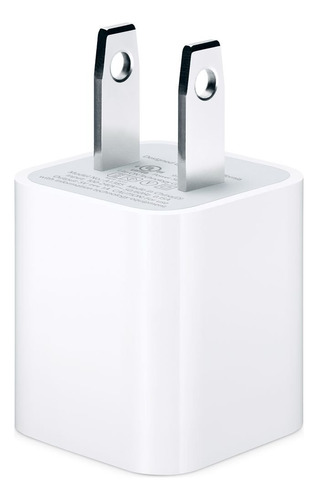 Cargador Apple A1385 lightning de pared con cable carga rápida blanco
