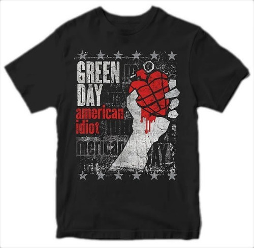Camiseta Banda Rock Green Day 