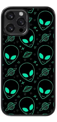 Funda Carcasa Con Magsafe Alien Pop Para Iphone 13 Pro Max Color Rojo