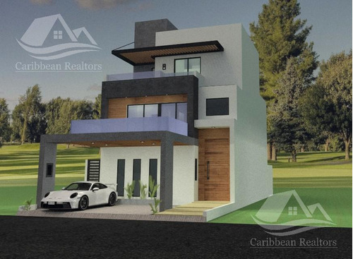 Casa En  Venta En Aqua Cancun  B-dmts6300