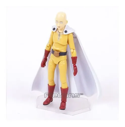 Saitama One Punch Man Figma 310 Boneco Articulado Anime