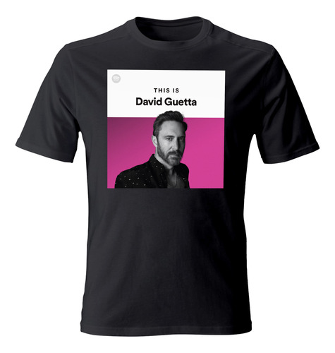 Playera David Guetta, Camiseta Dance Pioneer