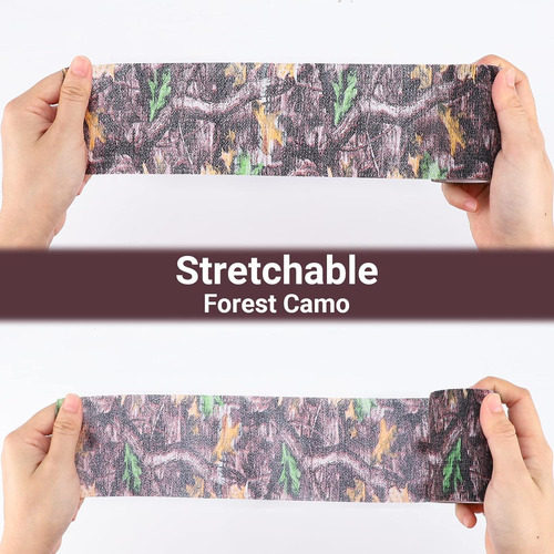 4/10 Roll Camo Tape Wrap, Camouflage Self-adhesive Camo Stic