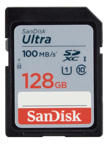 Memoria Ultra Sdxc Uhs-i 128 Gb 100 Mb/s C10 U1 Full Hd
